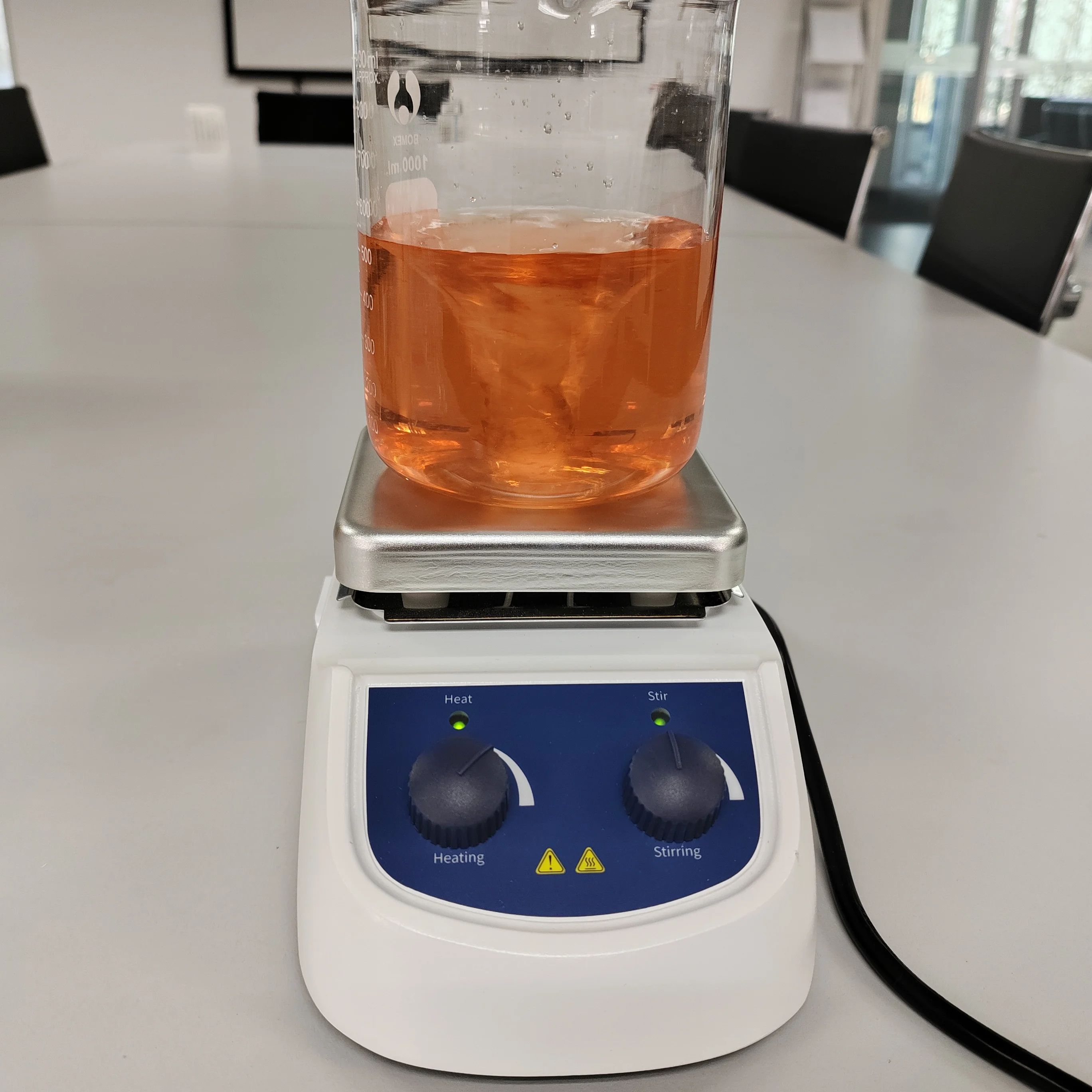 Magnetic Stirrer Hotplate - MS4-H380-E 5L Mezclador Magnético con Placa