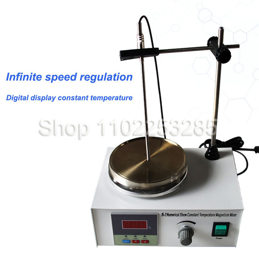 Magnetic Stirrer Hotplate - Agitador magnético de temperatura constante, pantalla