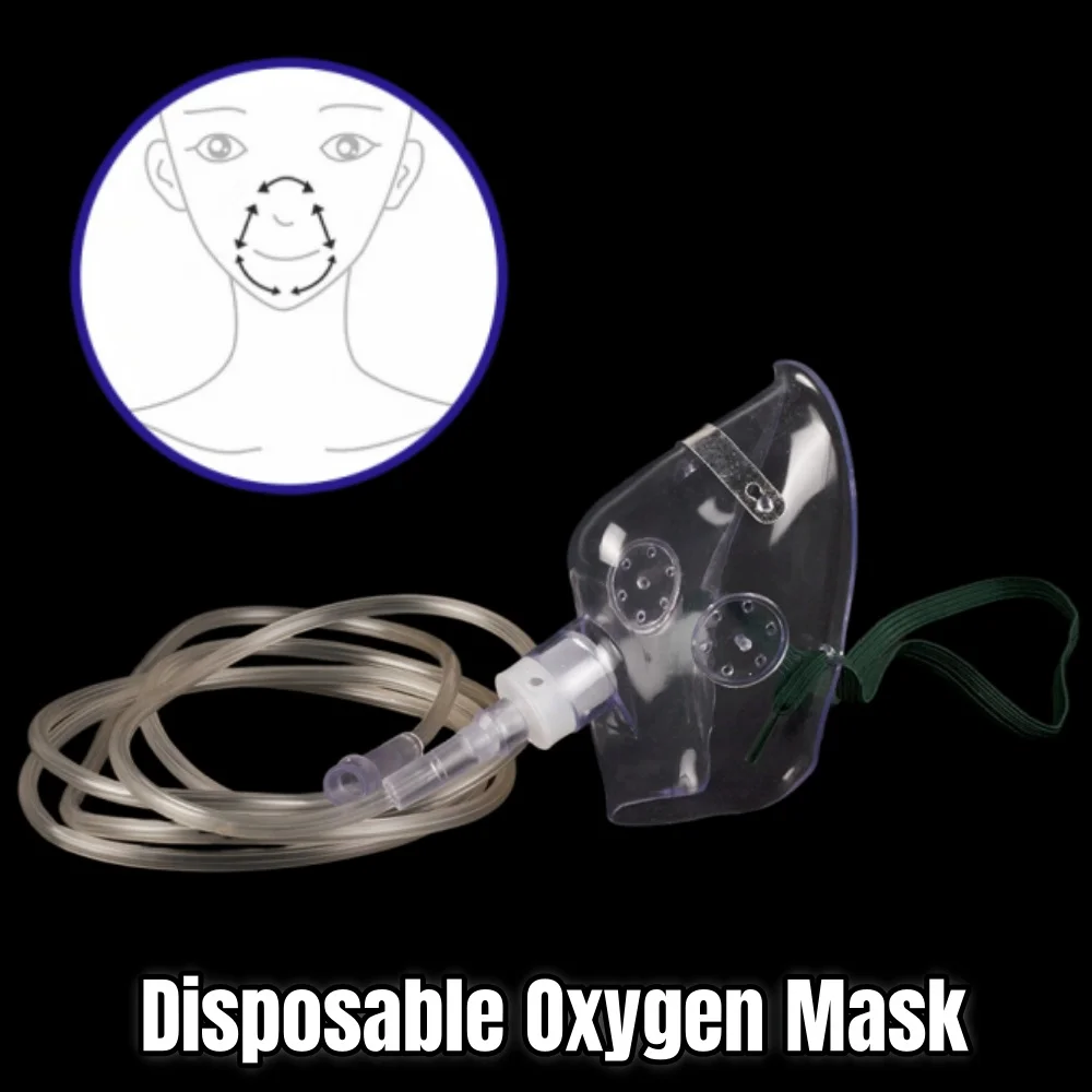 1 Juego de máscara de oxígeno  - Medical Oxygen Concentrator reseña y precio