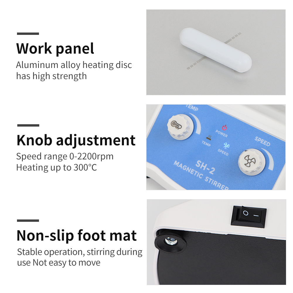 Mezclador agitador magnético d - Magnetic Stirrer Hotplate reseña y precio